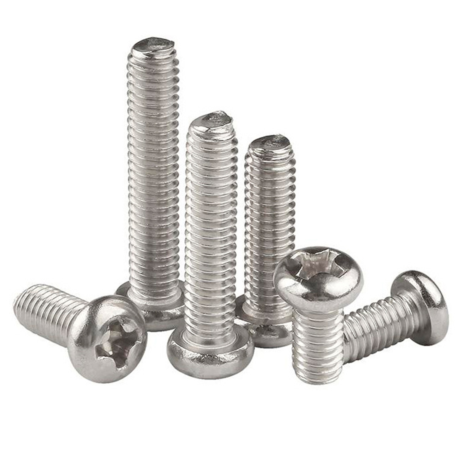 810Pcs M3 Screw Nut Gasket Set Inner Cross Burr-free 304 Stainless Steel Assorted Screws Nuts Gaskets Group for Maintenance. 