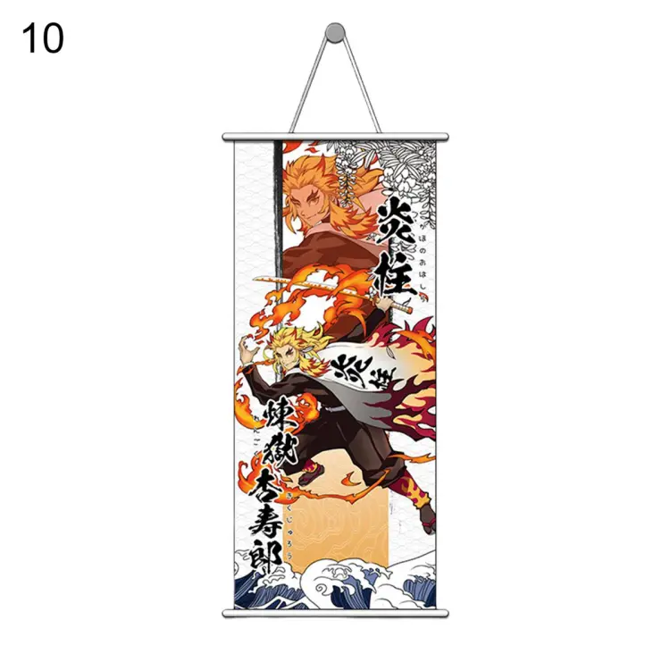 Amazon.com: Anime Scroll Poster for Character Pattern - Fabric Prints 100  cm x 40 cm | Premium and Artistic Anime Theme Gift | Japanese Manga Hanging  Wall Art Room Decor