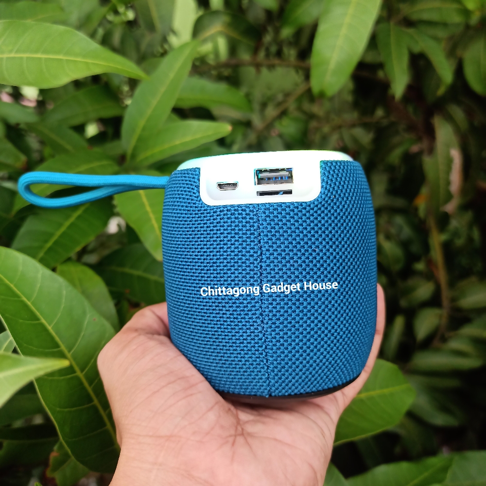 GREATNICE GTS-1468 Bluetooth, USB, TF Card & FM Radio Supported Speaker With RGB Lightning Effects. 