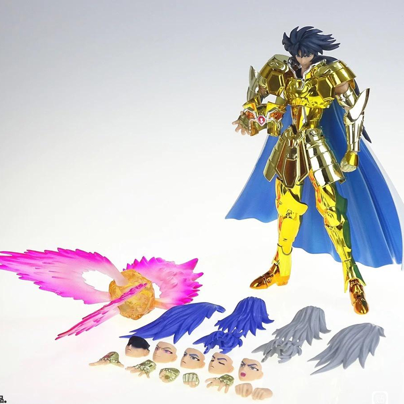 CS Model Saint Seiya Myth Cloth EX Gemini Saga With Galaxian Explosion Gold/24K/OCE Knights of the Zodiac Action Figure In Stock. 