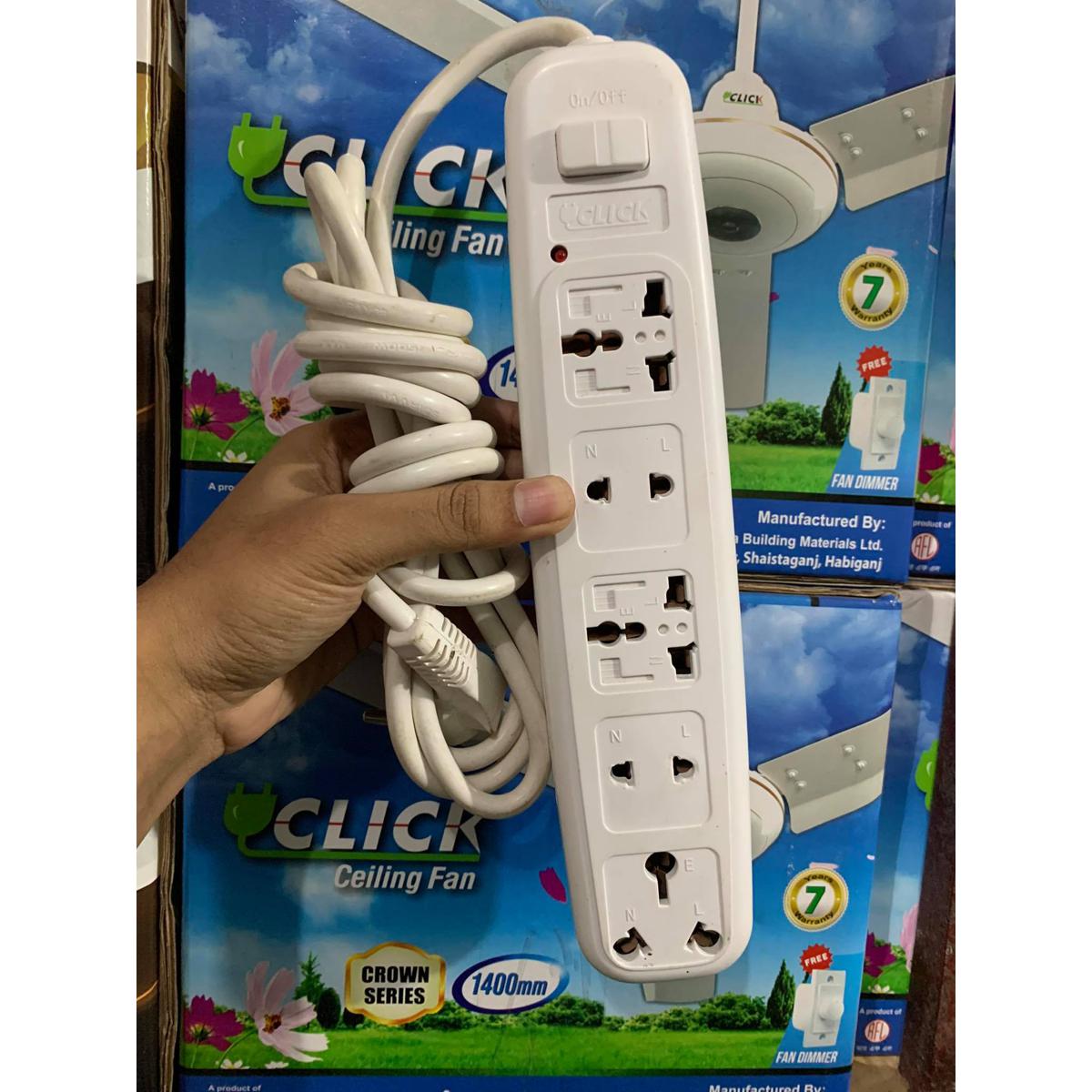 CLICK Popular Extionsion Socket 5SKT