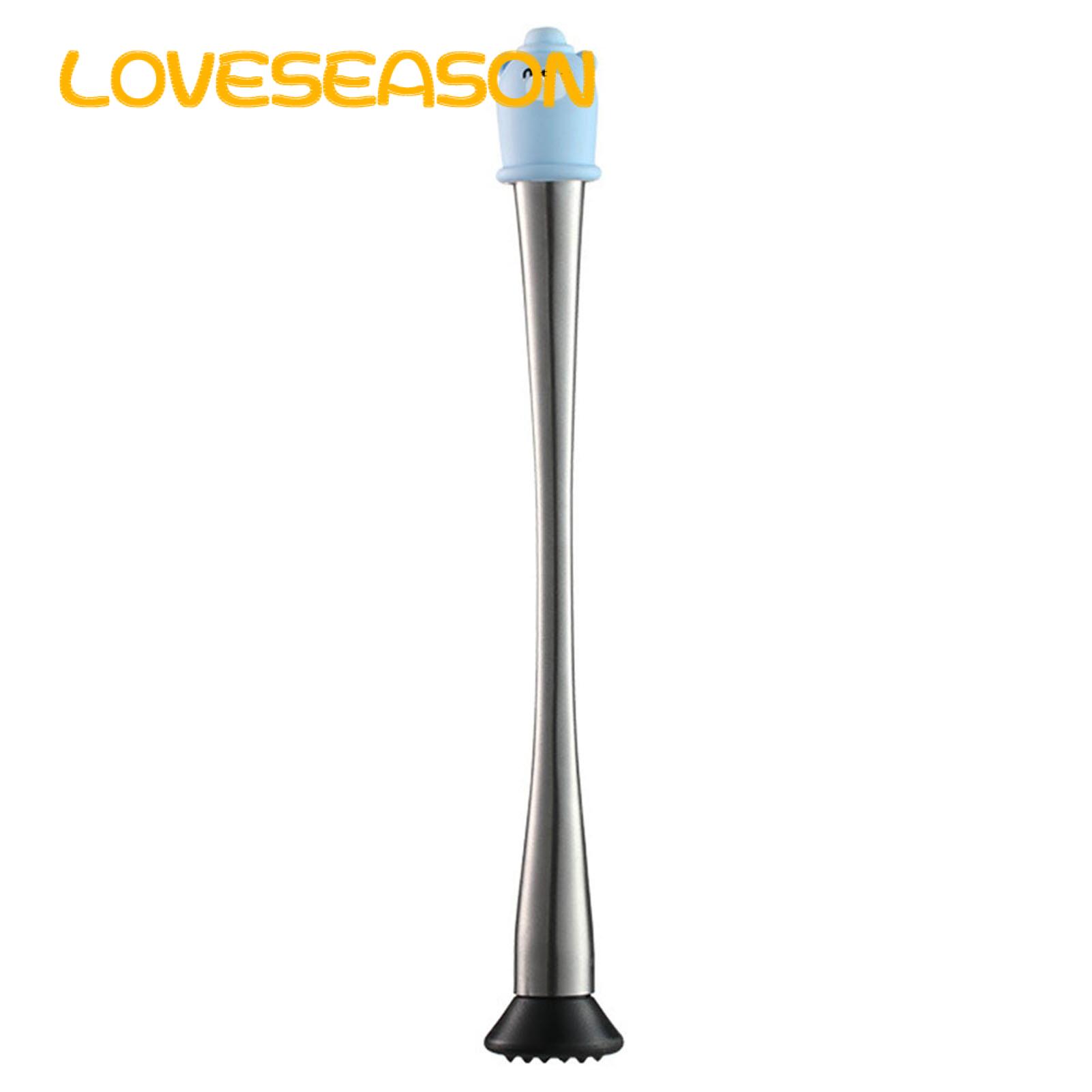 Stainless Steel Hammer 1pc Drink Stir Stick Ice Pounder Lemon Hammer Rust Resistant Comfortable Grip Stainless Steel for Crushing Ice Making Rust-proof Hammer. 