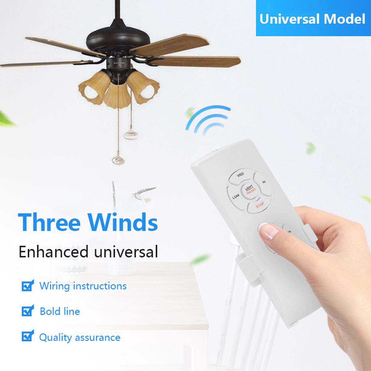 Universal TV Remote Control Wireless Smart Controller Replacement for Ceiling fan lights hot sell
