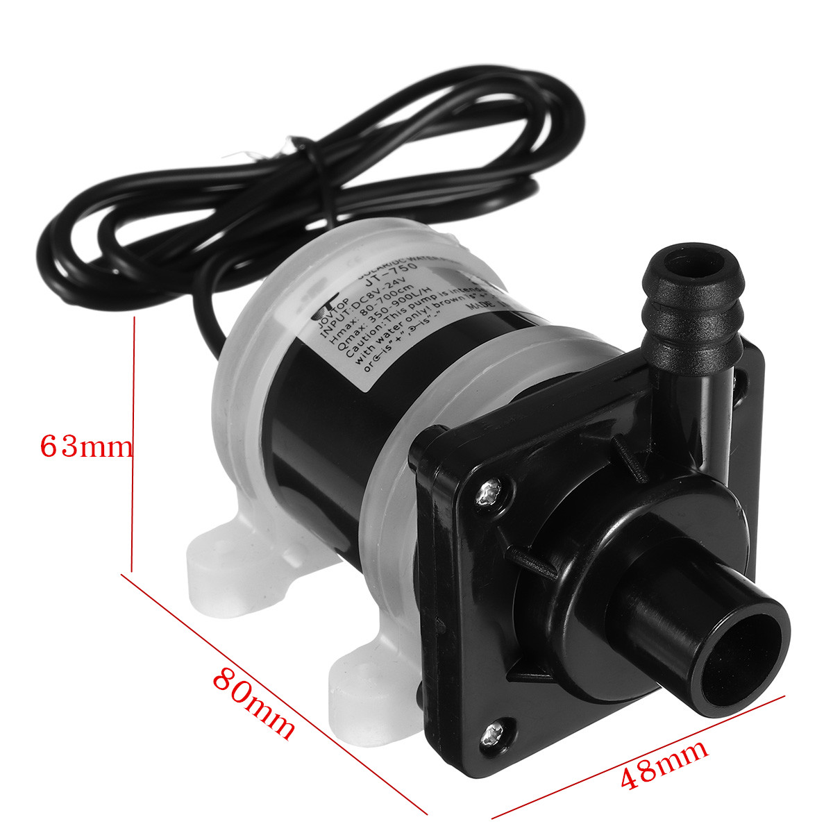 Water Pump Combo, Solar Dc Submersible Water Pump, Power Adapter And Hose Pipe, Best Student Project. 
