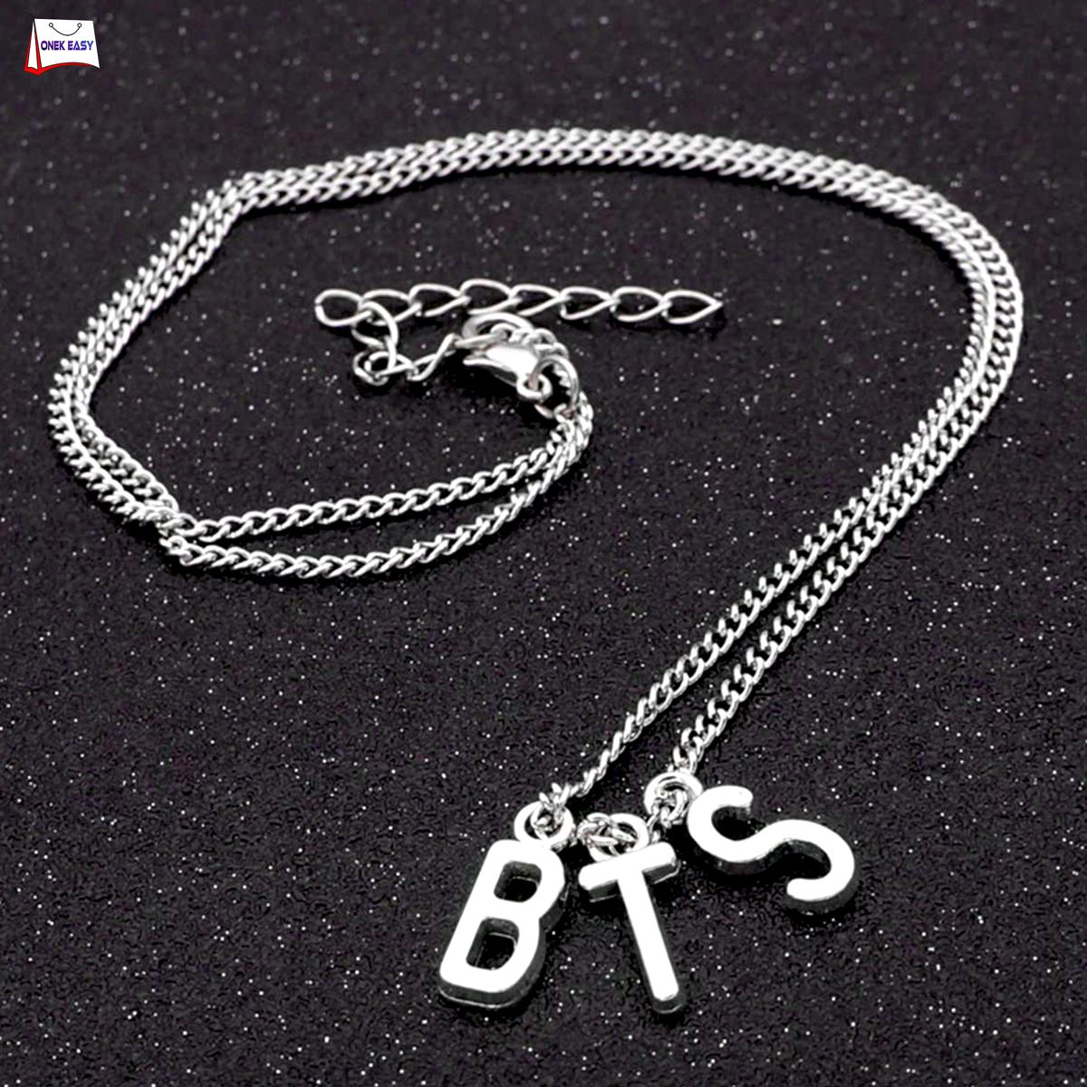 BTS Alphabet Necklace