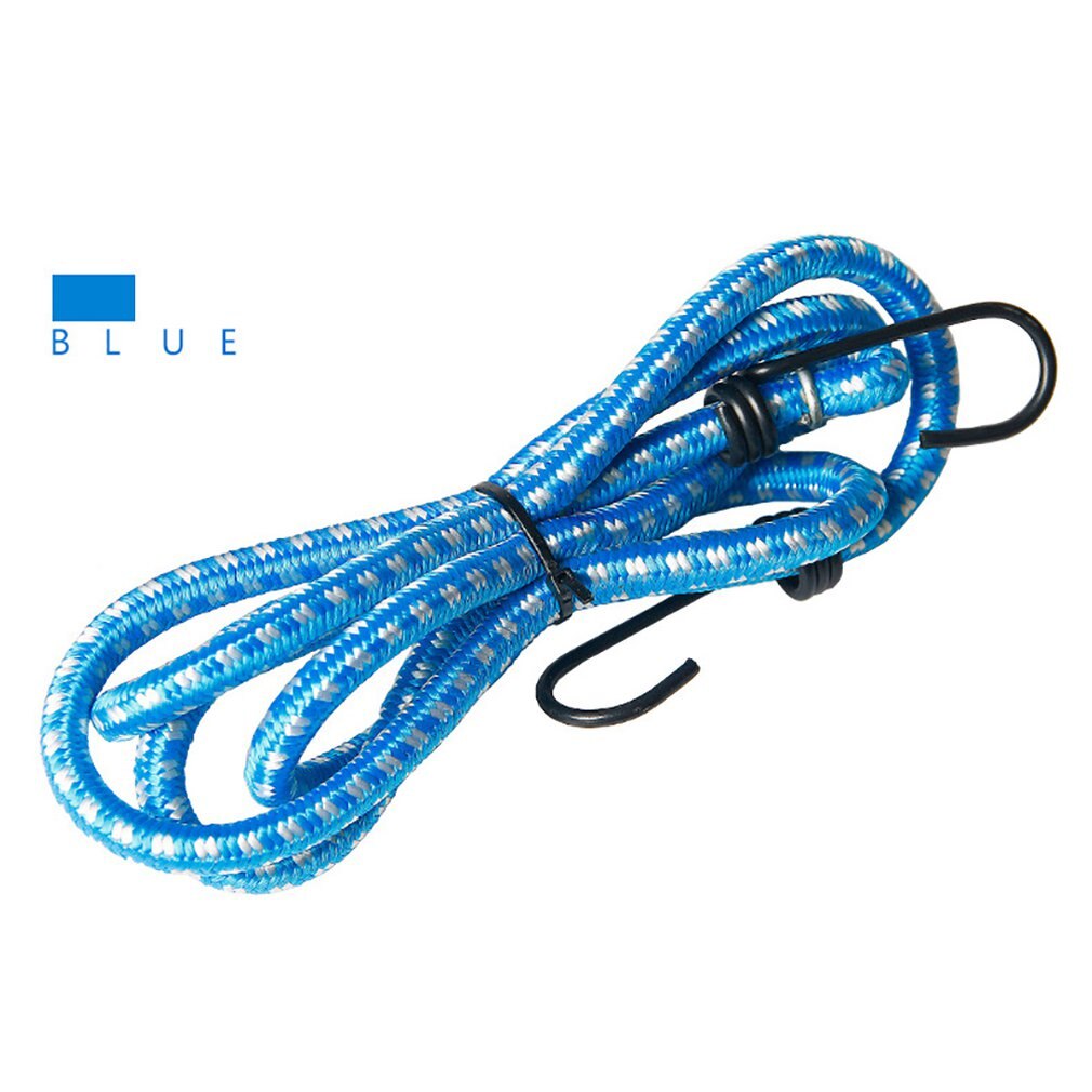 MTB Bike Luggage Elastic Band Rubber Cargo Straps Rope with Plastic hooks. 