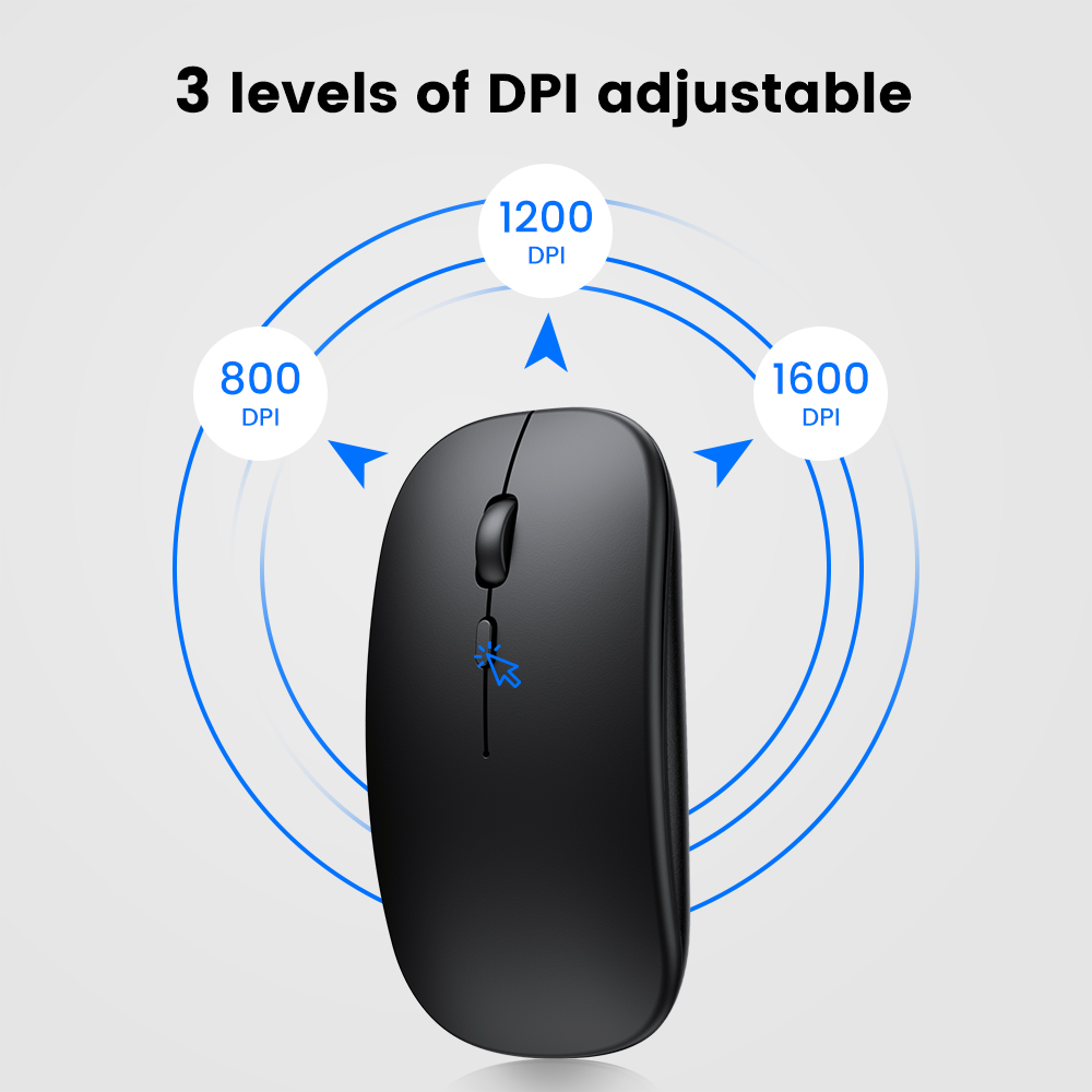 Wireless Bluetooth Mouse For Microsoft Surface GO Pro X Rechargeable Silent Mouse For Surface Pro 3 4 5 6 7 12.3 Lite 2017 12. 