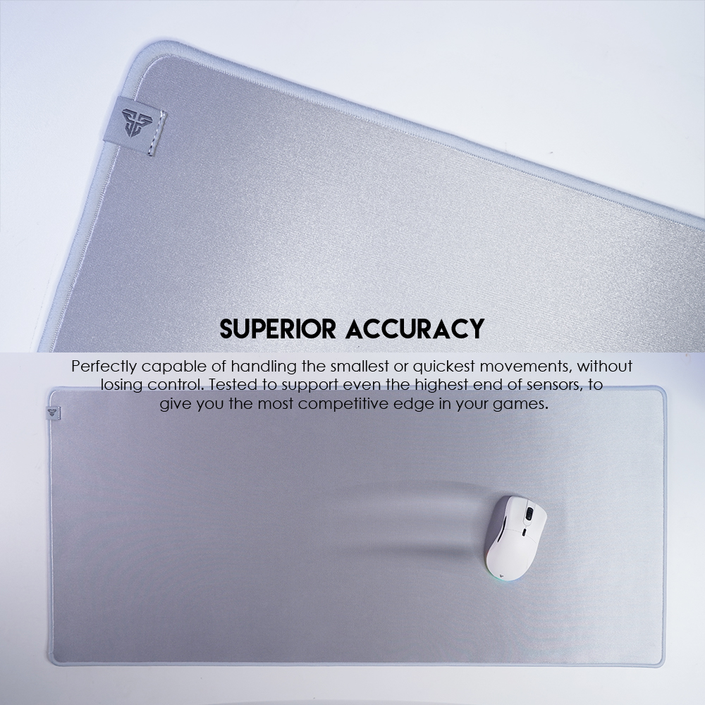 FANTECH AGILE MP903 MOUSE PAD SPEEDSILK Surface, Non-Friction Impacting Water-Resistant Coating Anti-Fray Edge Stitching Anti-slip base Large Type Space Edition. 