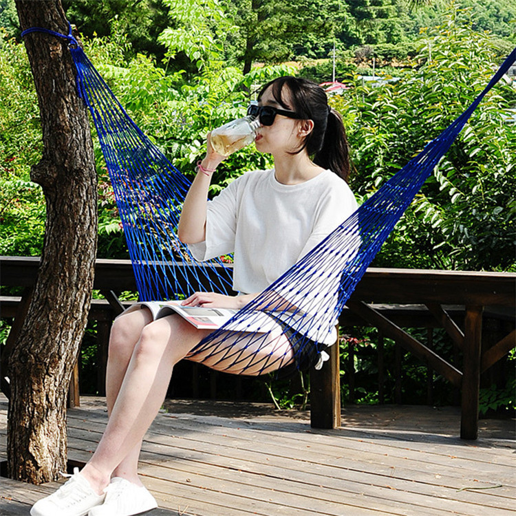 Nylon Net Hammock Mesh Hammock. 