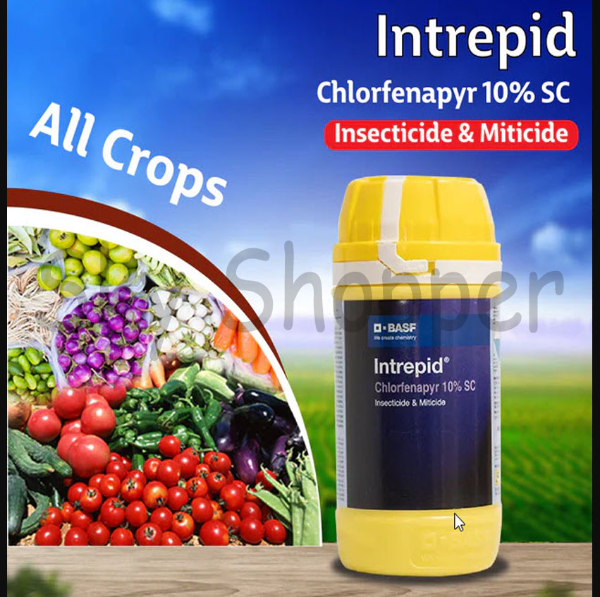 Intrepid Insecticide Chlorfenapyr 10% Sc. 100 ML Repack for better result for your plant.. 