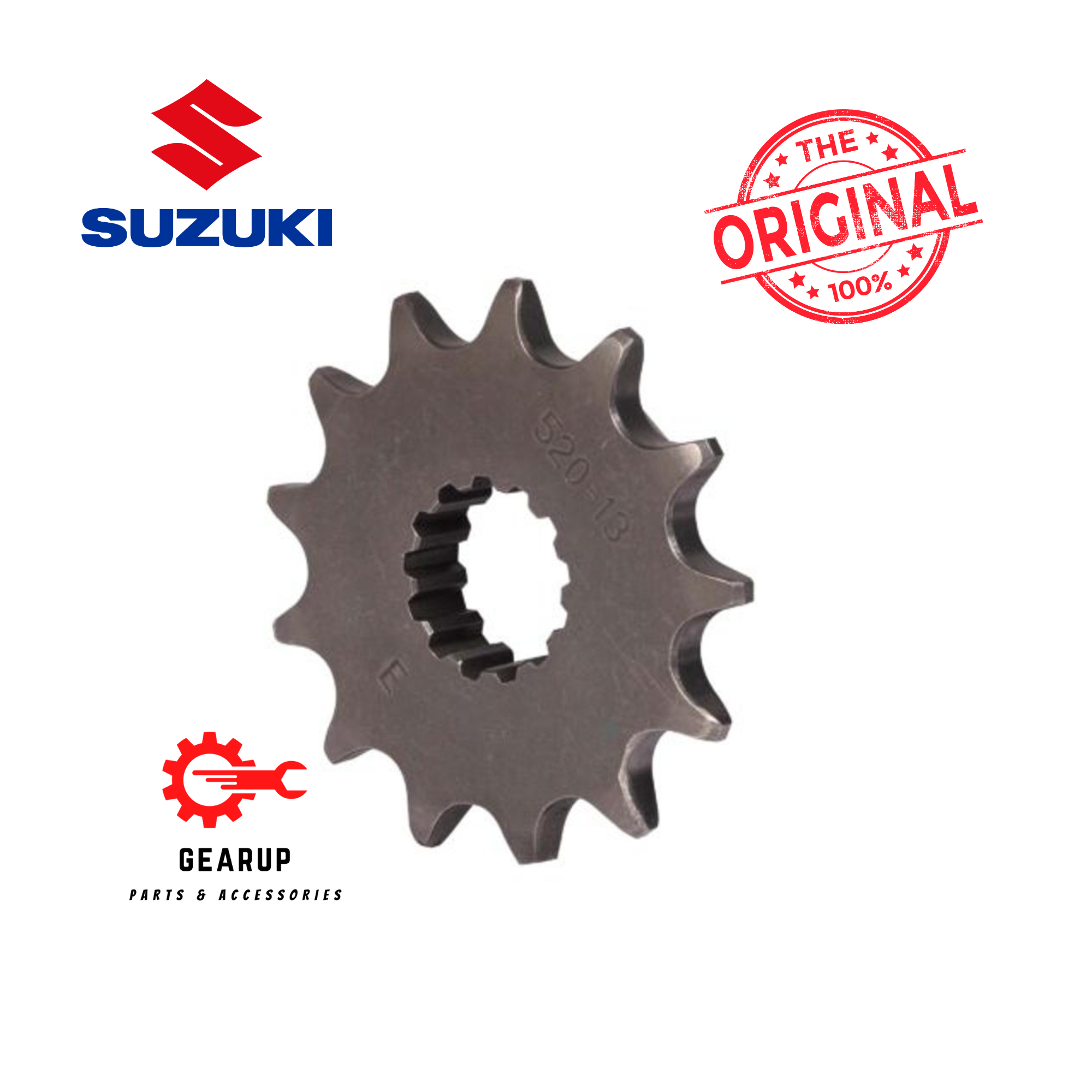 Chain Front Sprocket for Suzuki Gixxer, Gixxer SF & FI ABS