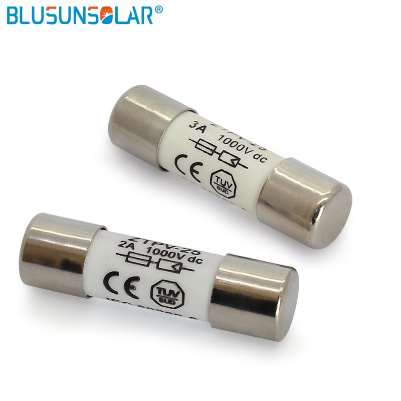 5 pieces lot Approved DC Fuse Link 2-30A 1000V DC Fusible 10x38mm gPV Solar PV Fuse for Protection BX0234. 