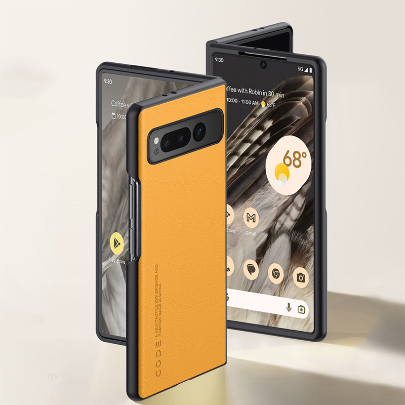 For Google Pixel Fold Case All-Inclusive Shockproof Soft Leather Ultra-Thin Fashion For Google Pixel Fold Back Cover