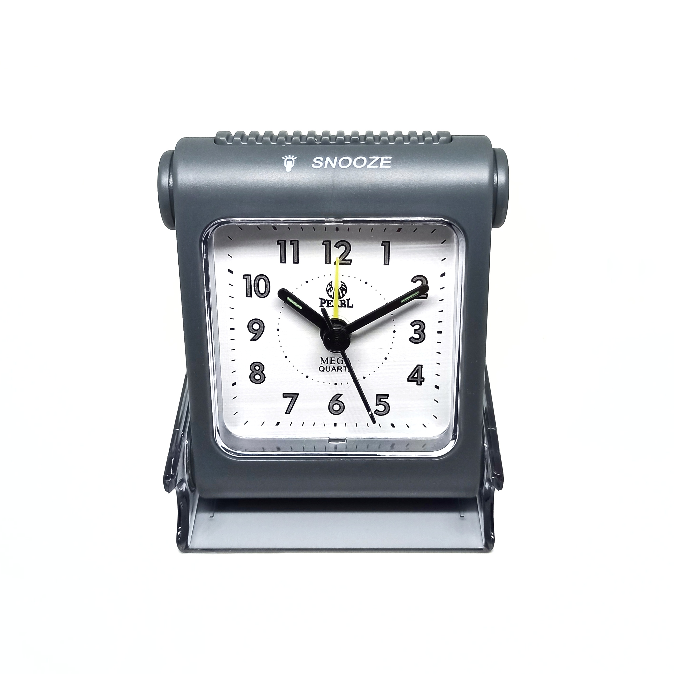 Pearl Travelling Small Analog Alarm Clock. 