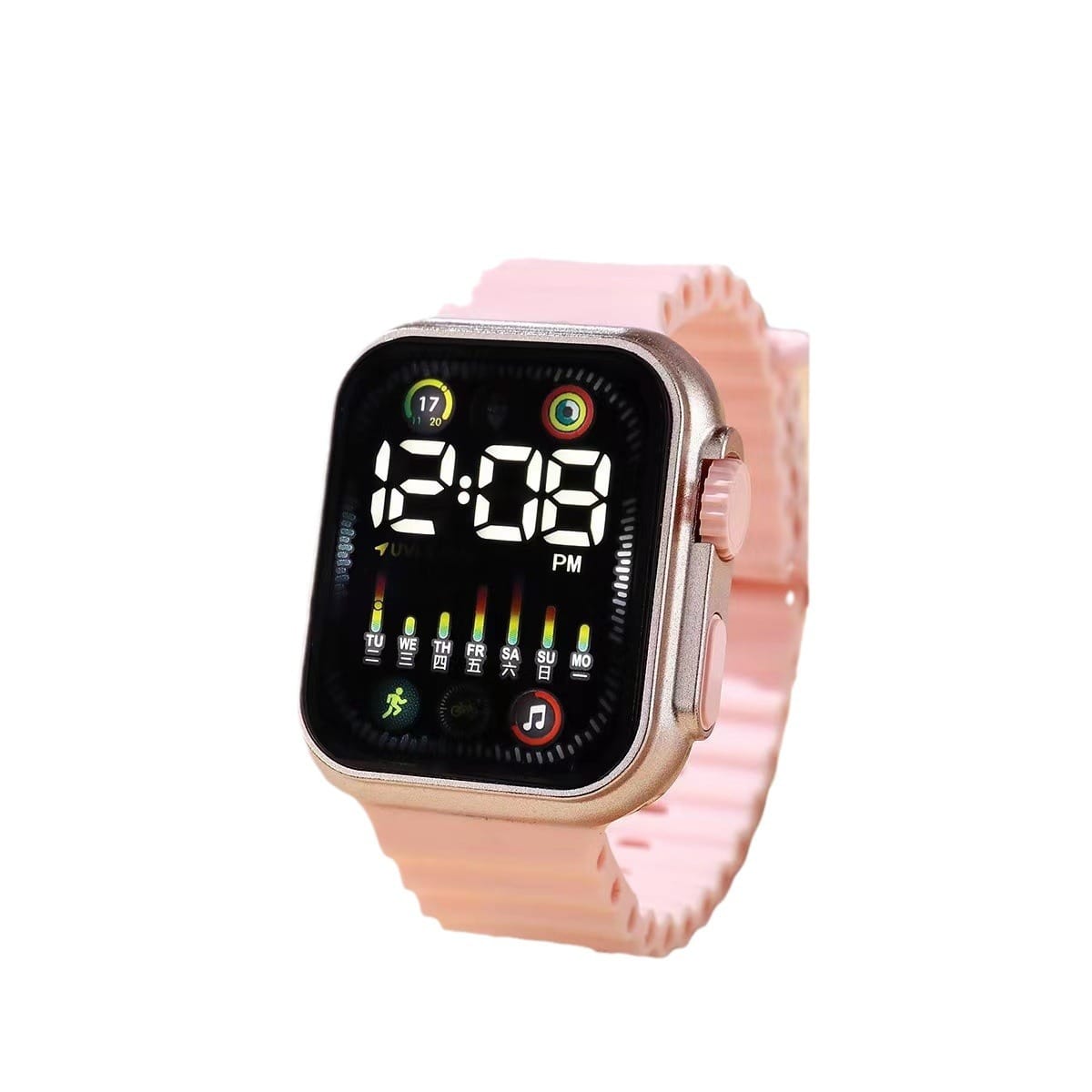 Simple Non-smart Electronic Watch For Students' Exams. 