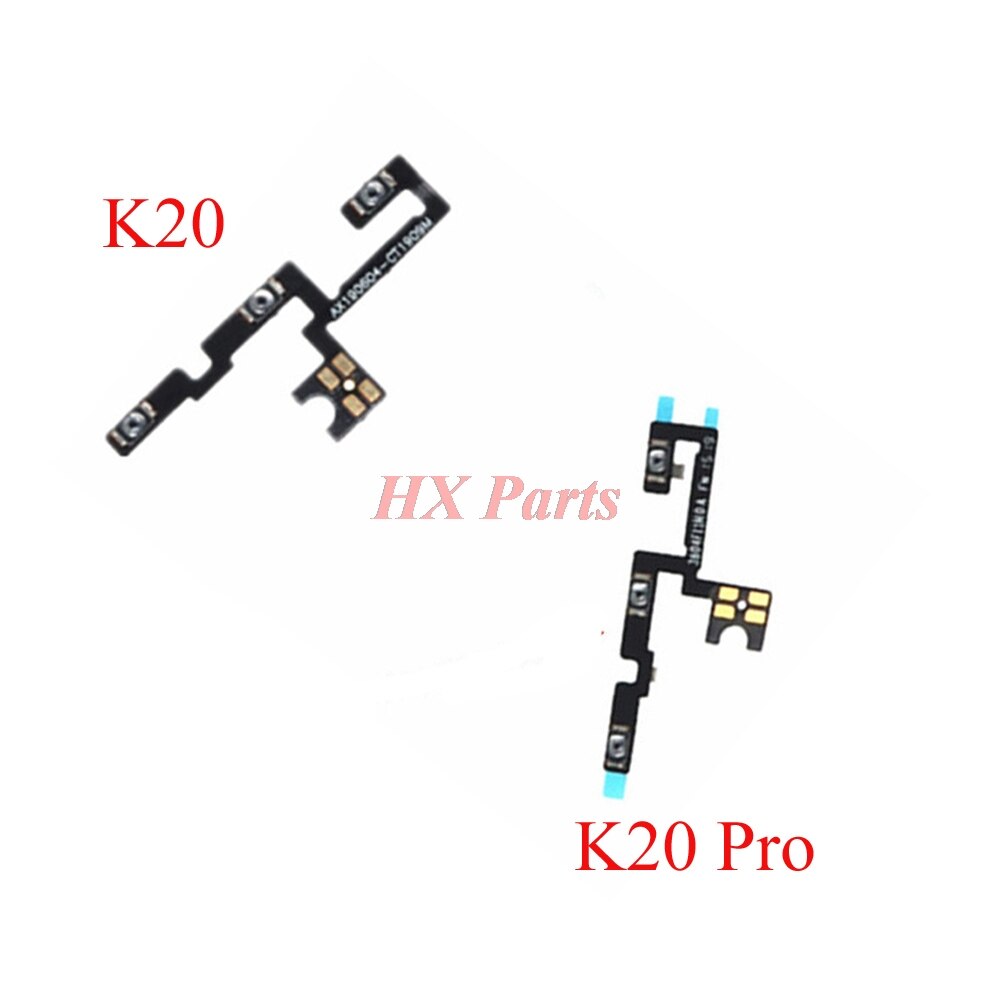 Power On -Volume Key Button Switch Flakes For Xiaomi Mi Redmi K20 Pro