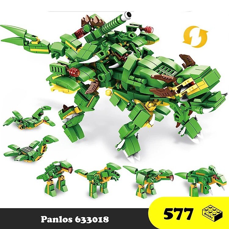 Dinosaur Building Toys for 12 in 1 Building Blocks Sets for Kids Compatible with Lego - Educational Toys Gifts. 
