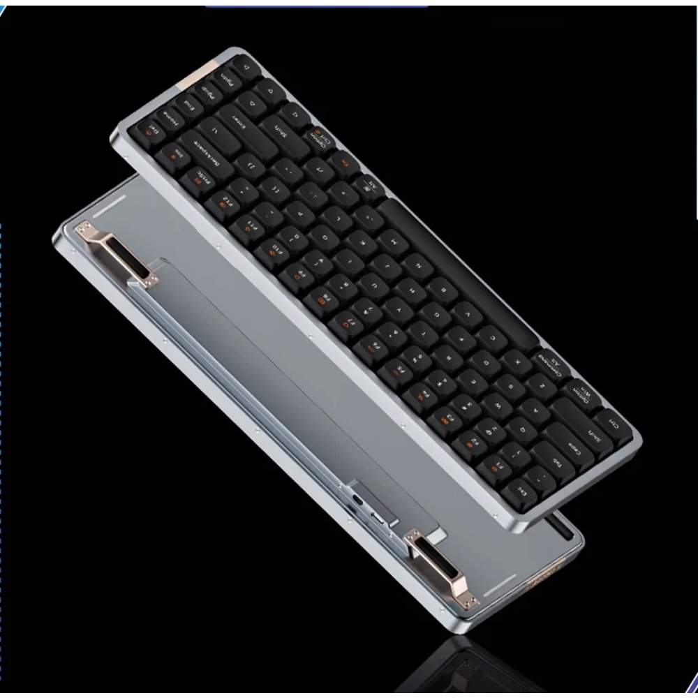 Lofree Flow Series Low-Profile Wireless Mechanical Keyboard Aluminum Gasket 2-Mode Bluetooth Type-c Wired Office Portable Typing