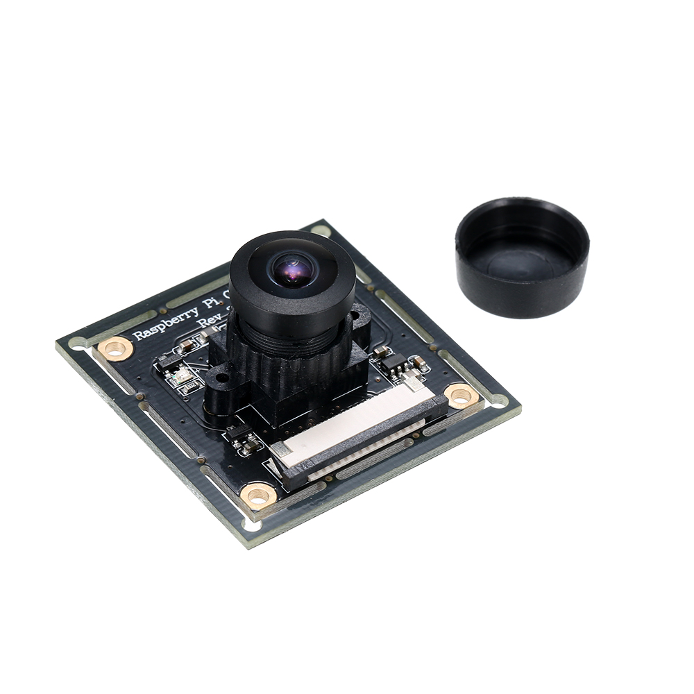 HXSJ Wide Angle Fisheye Camera 5M Pixel Compatible for Raspberry Pi 3 Model B/B+. 