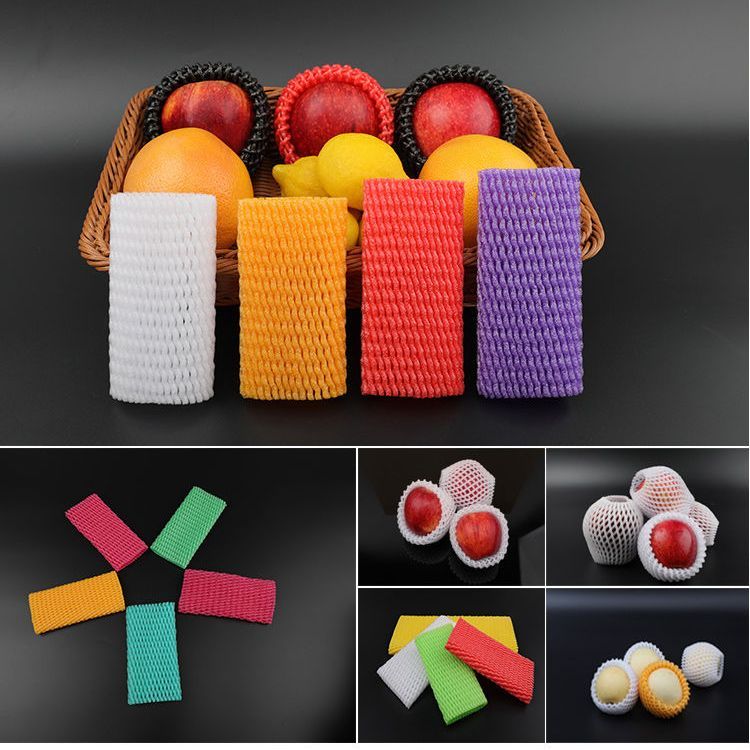 Fruit Net Cover Foam Protection Loquat Shockproof Packaging Orange Net Bag Net Bag Fruit Cover Net Apple Mesh Bag Bag. 