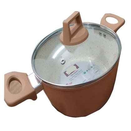 Prestiege INDUCTION Casserole with Glass Cover 28 CM (MULTIPLE COLOR). 
