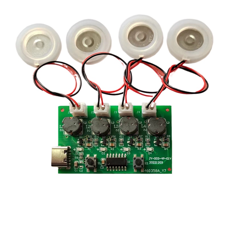Mini Humidifier DIY Mist Maker Driver Circuit Board 4 Fog Atomization Module Cologo. 