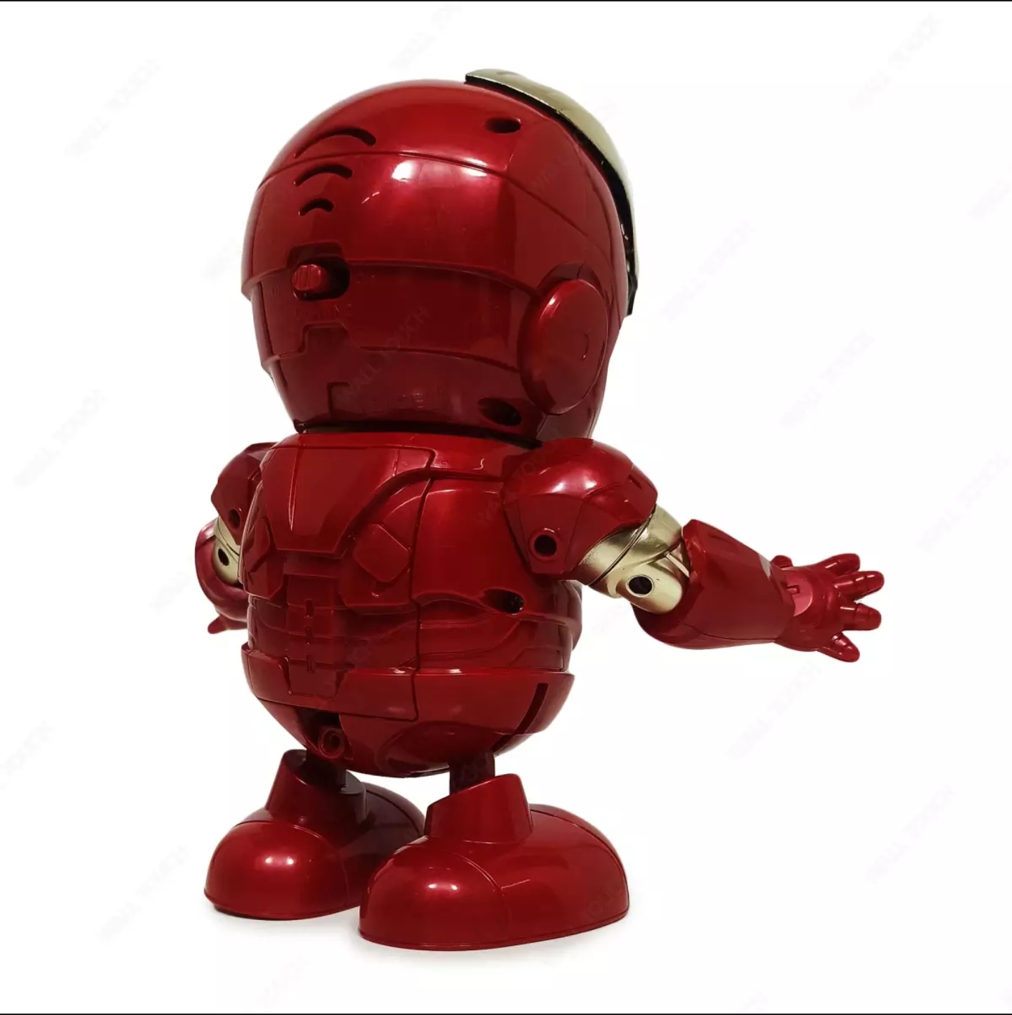 Iron Man-Dance Hero Super Hero  Iron Man  Dancing Robot Toy With Real Dance Move, Music And Lights For Kids. 