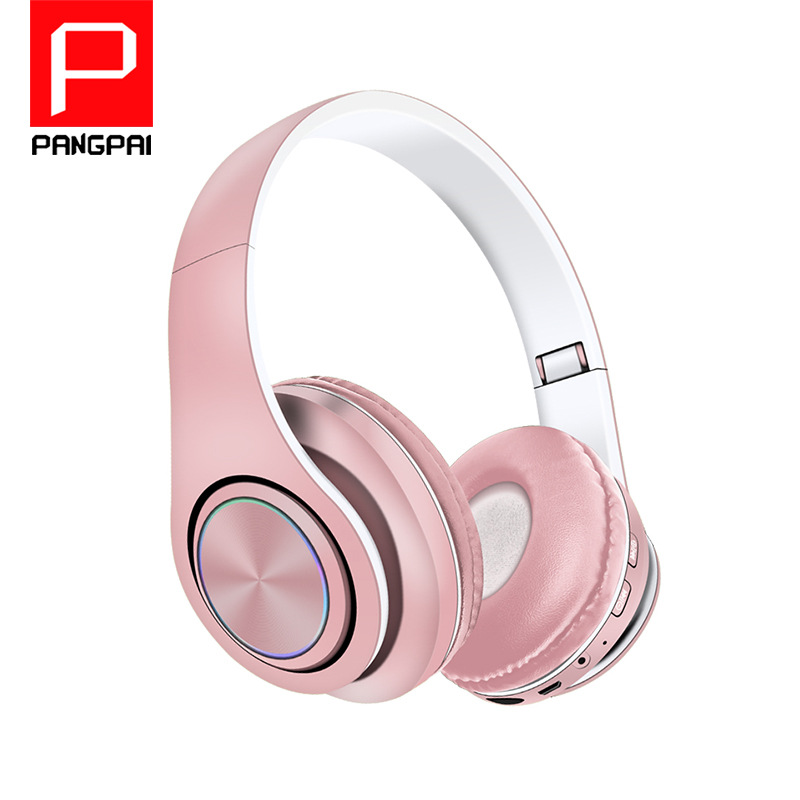 Cross-border P39 headset bluetooth headset 5.0 mobile phone voice call chicken game subwoofer card mp3. 
