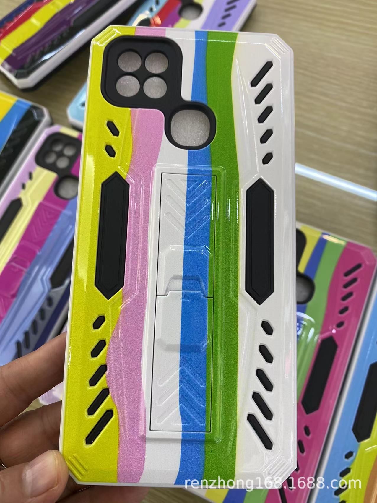 Applicable ITEL A56/S16/VISION1PRO/A37/26 Silver Leopard Sharp Two-in-One Phone Case Protective Case. 