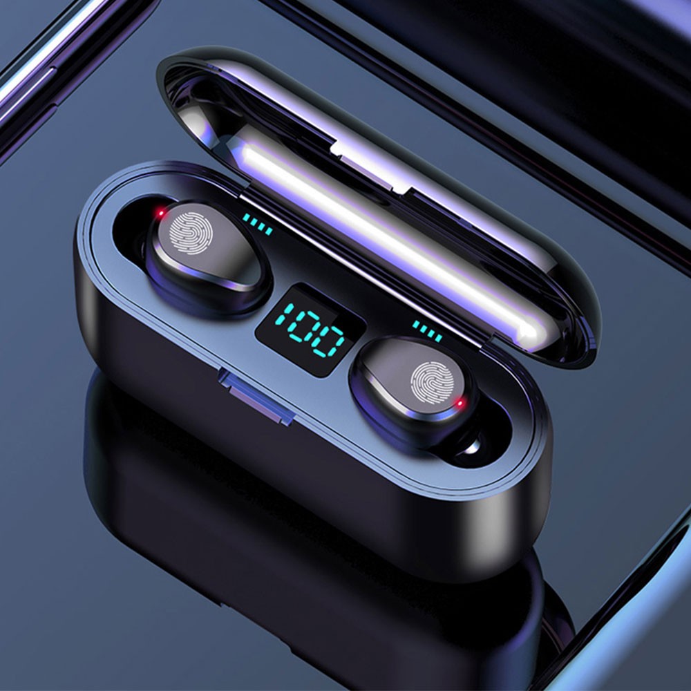 F9 TWS Bluetooth 5.0 Earphones True 