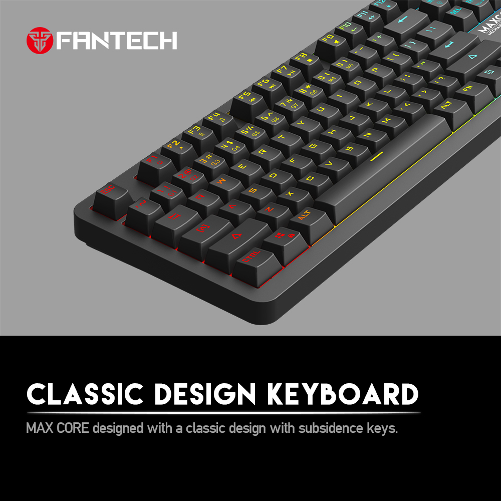 Fantech MK852 Max Core RGB Mechanical Switch Gaming Keyboard- 104 Keys. 