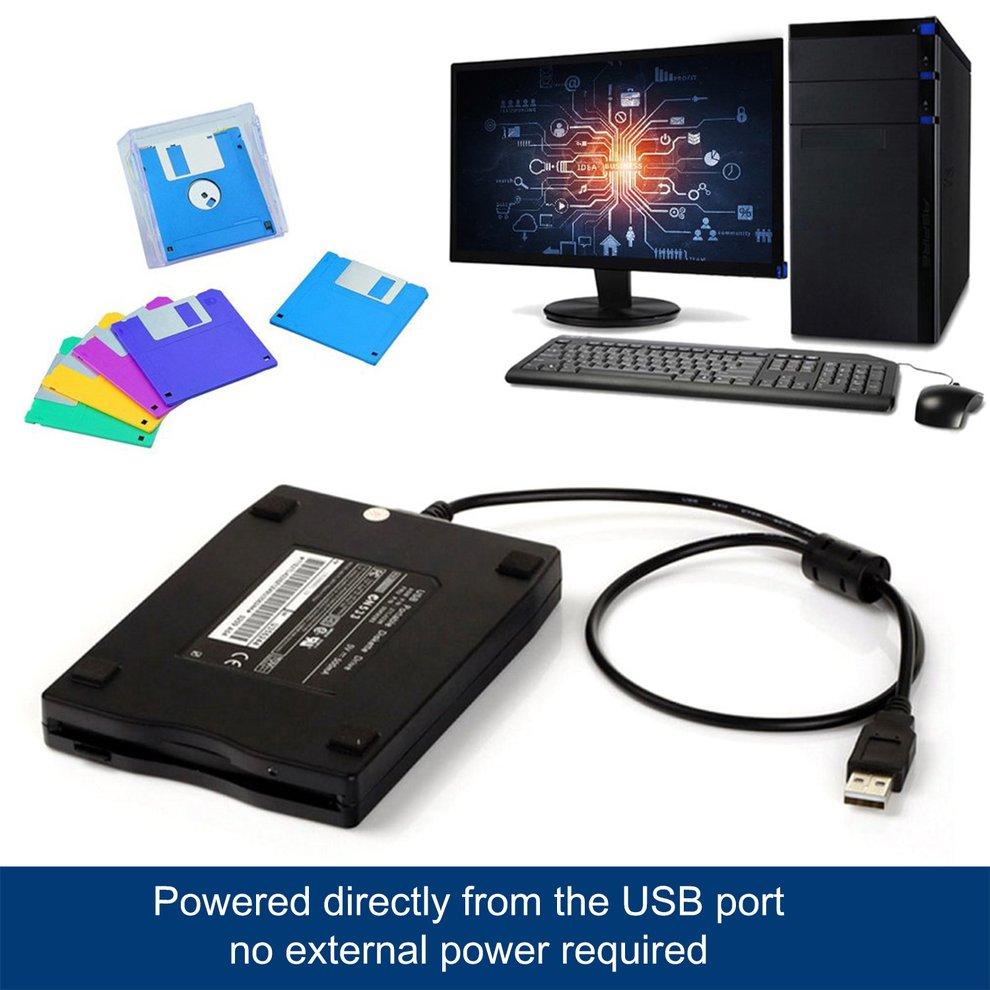 EF 1.44Mb 3.5 USB External Portable Floppy Disk Drive Diskette FDD for Laptop". 