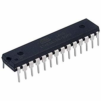 ATMEGA168A IC ATMEGA168A-PU ATMEGA168 Flash Memory DIP 28 Pin Leads AVR Microcontroller IC . 