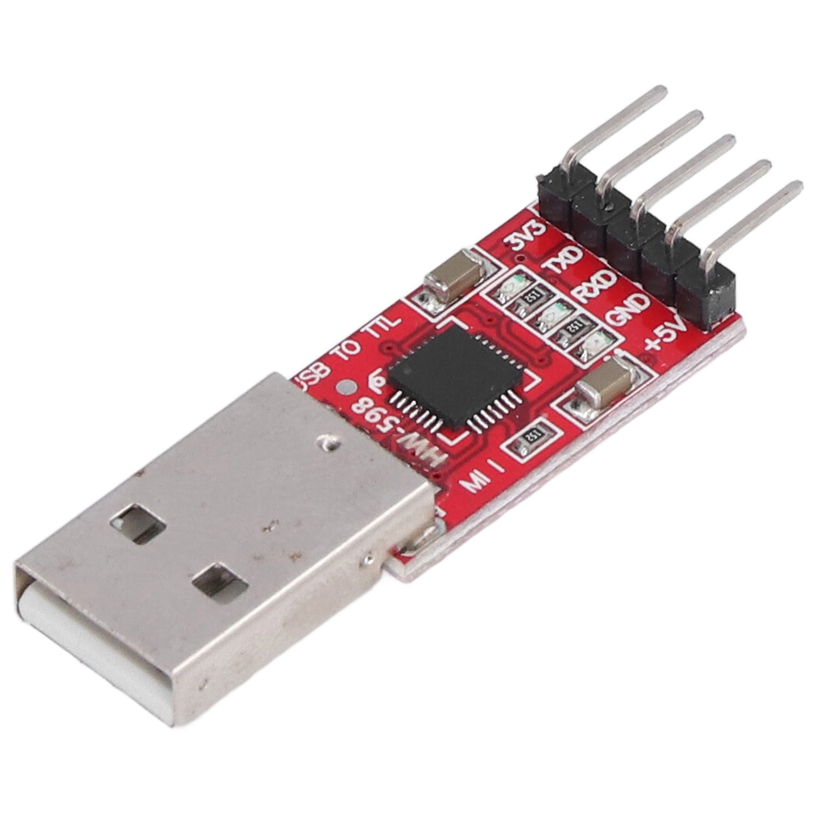 CP2102 USB to TTL Module Serial Converter Adapter STC Downloader with Jump Wire. 