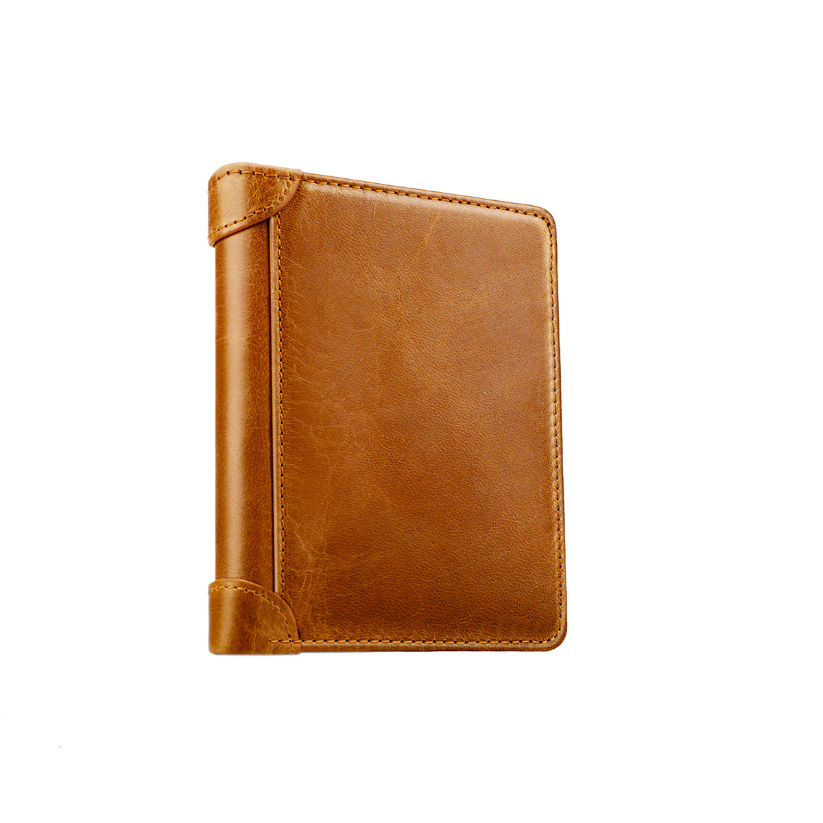 arket bragging leather factory direct sales FI top layer coide men's wallet anti-theft brush wallet. 