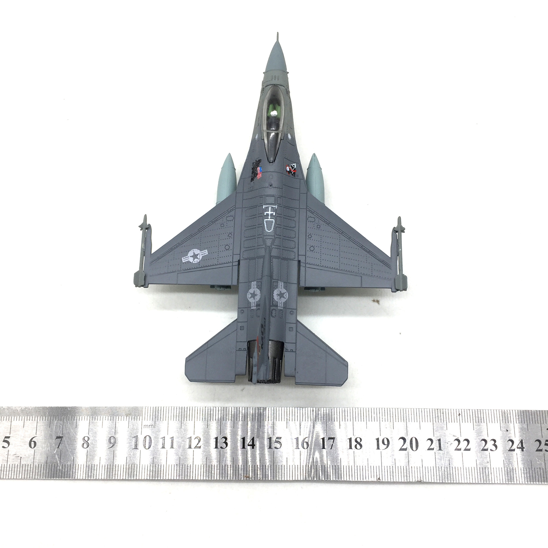 Baoblaze F16C Kampfjet Modell 1:100 - Diecast Legierung Für Sammler & Deko