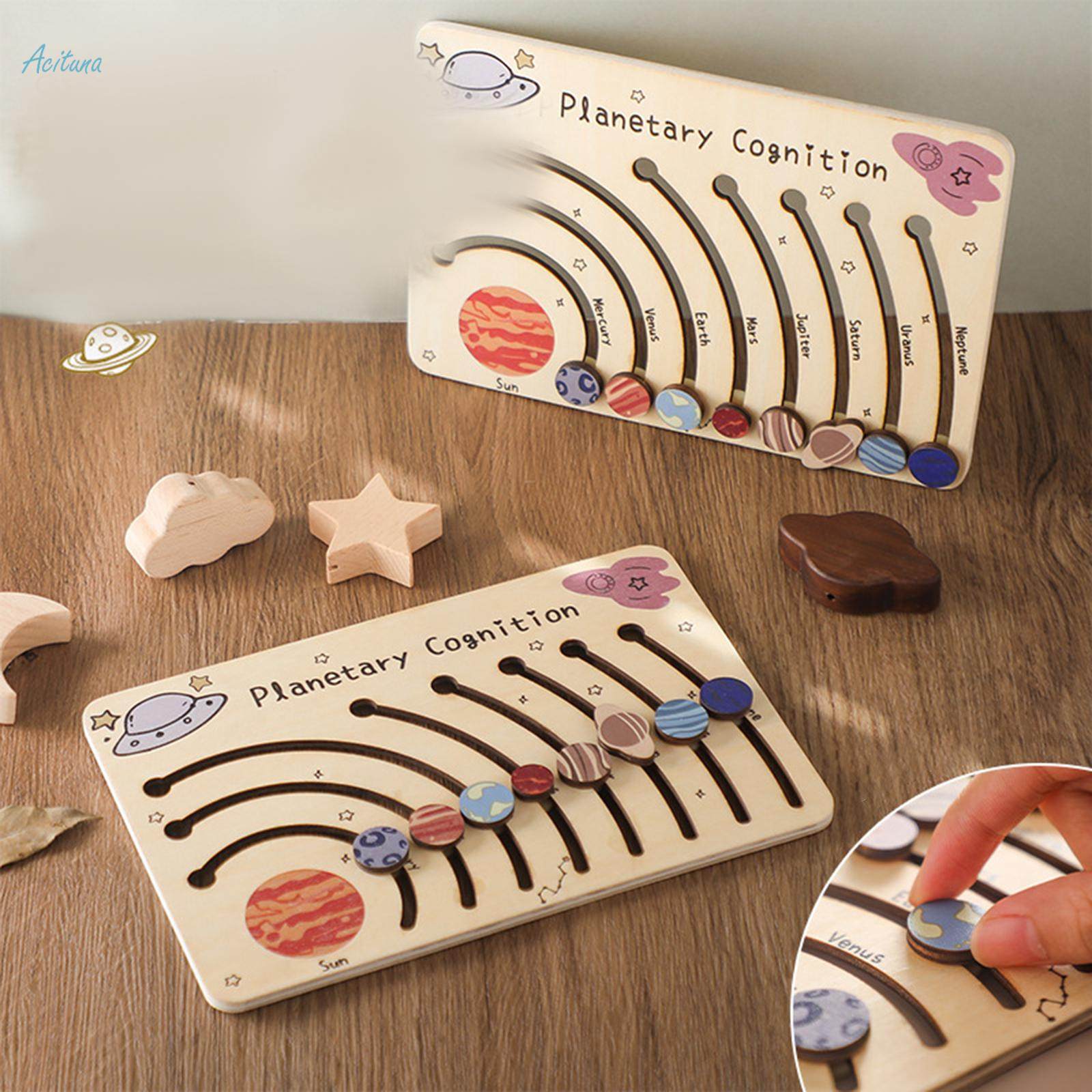 Space Puzzles Toddlers Planet Outer Space Toys for 4 5 6 Year Old Kids Gifts