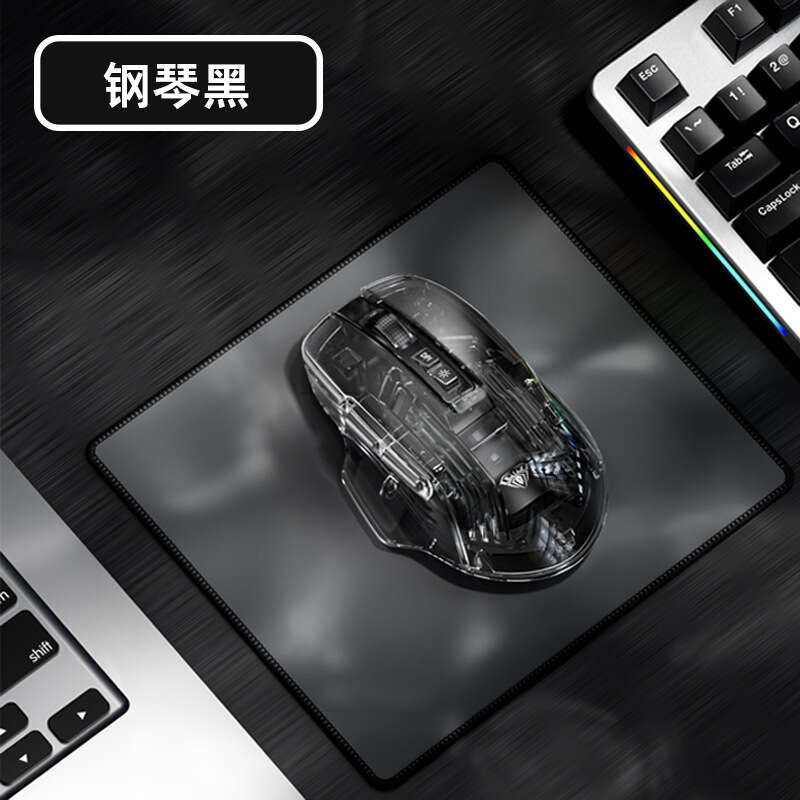 Wolf Spider SC518 Transparent Wireless Bluetooth Dual Mode 2.4g Mouse RGB Light Rechargeable Office Game Universal. 