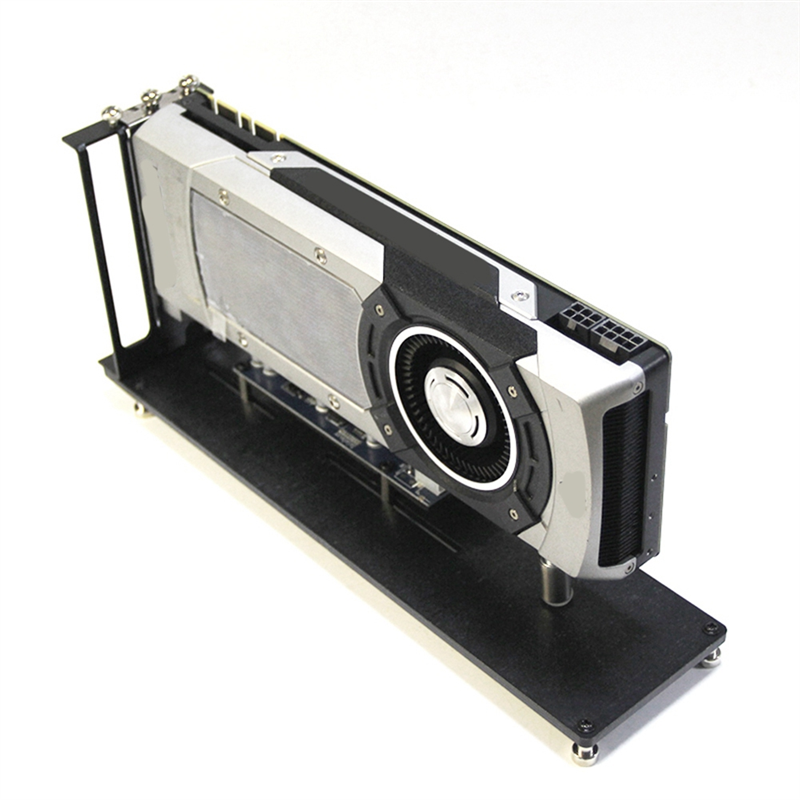 Graphics Card Vertical Bracket PCI Express Stent Mount Stand Holder for PC Case 3 Slot GPU Rack 3090 4090. 