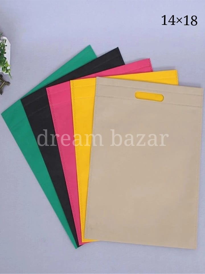 14″ X 18″ Non Woven Tissue Shopping Bag 100Pcs (40GSM). 