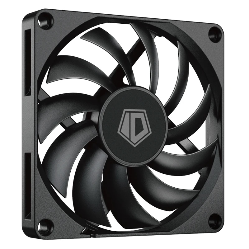 ID-COOLING NO-8010-PWM Small 4pin Case Fan 8cm Ultra-thin Fan 8010 Temperature Controlled Computer Case CPU Heat Sink PC Fan. 