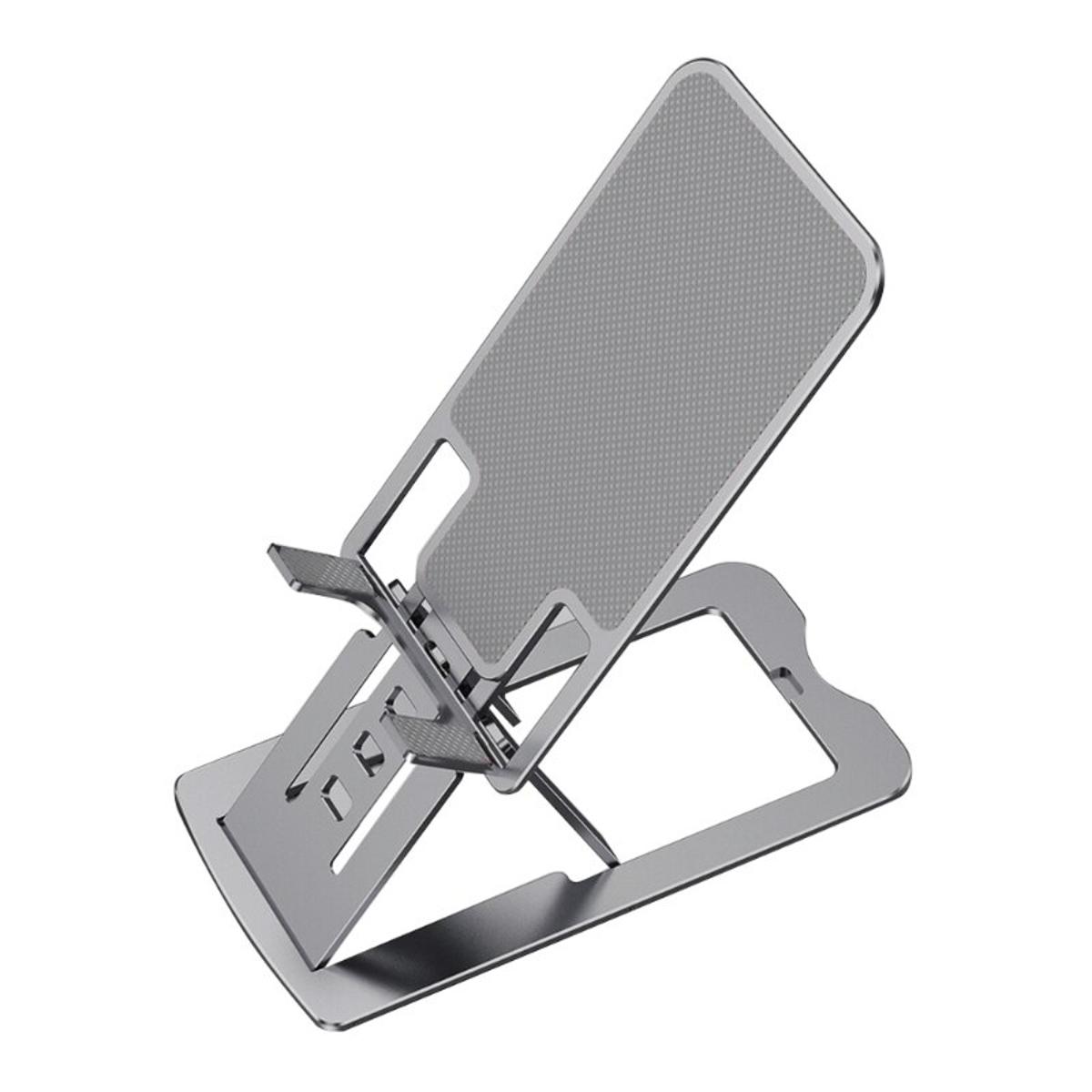 【happy one】Mini Foldable Mobile Phone IPad Holder, Compatible From Pro 12" To Small Smartphones, Suitable For Desks