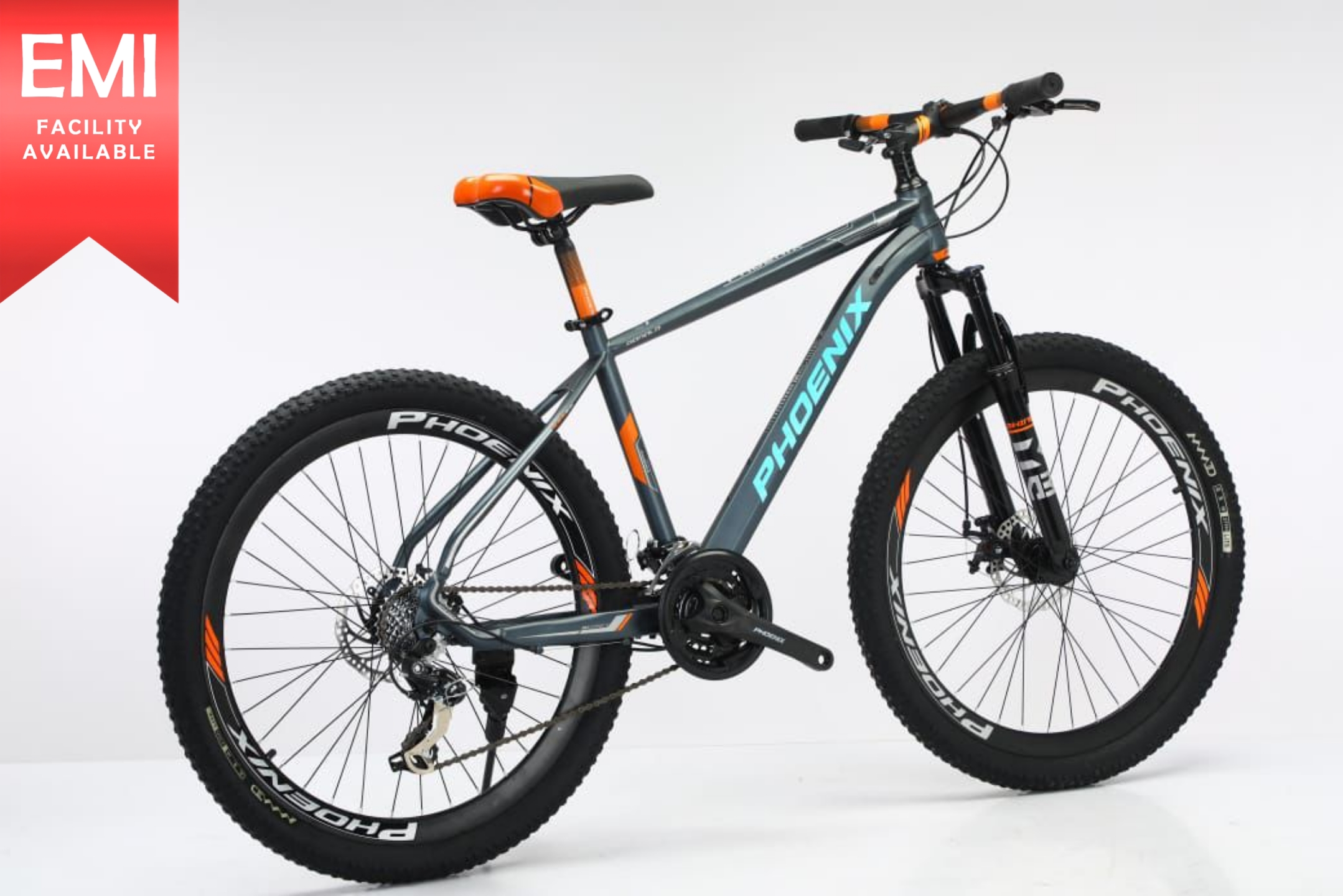 Phoenix Donald 24 inchi 21 Speed Gear Cycle With Suspension Lockout fork High Rim Coloring Fat Spoke With Shimano Parts