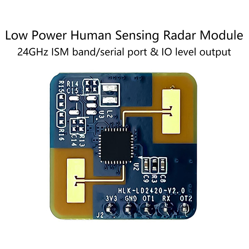 24G Millimeter Wave Radar LD2420 Human Presence Sensing Module Micro Motion Intelligent Sensor. 