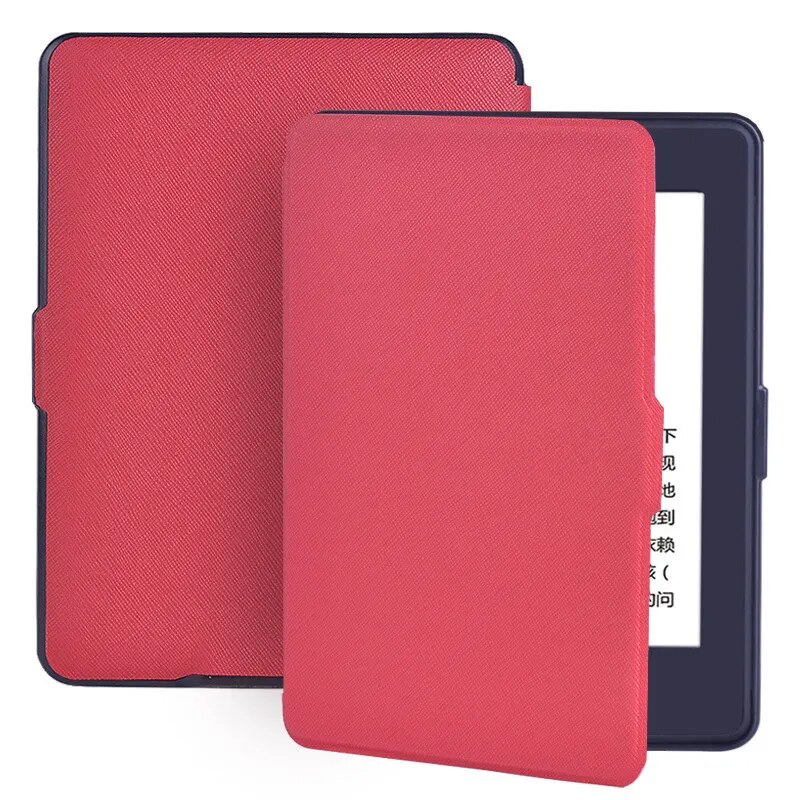 【3C VictoryEagle】Case for Amazon Kindle 8th SY69JL 2016 Smart Shell Leather Flip Cover with Auto Sleep Wake Feature 8th