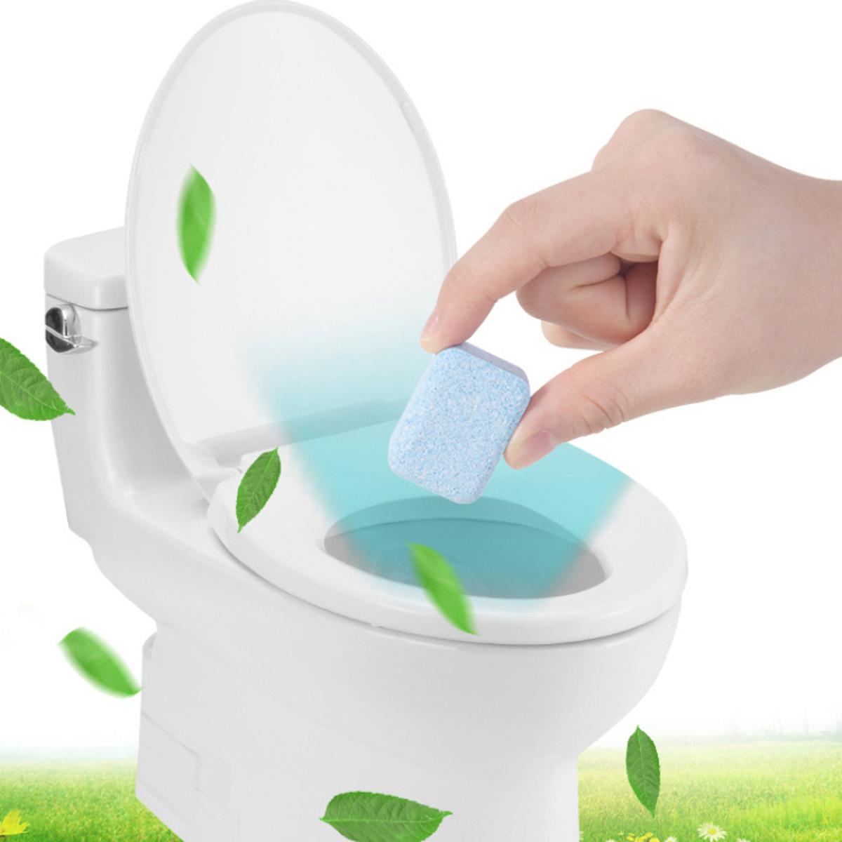 Toilet Cleaning Effervescent Tablets Condensed Cleaner Decontamination Effervescent Tablets Multifunctional Descaling Cleaner