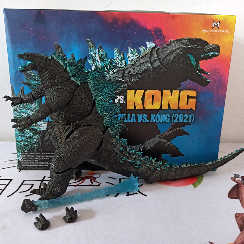 2021 King Kong Vs Godzilla Action Figure Collection Collectable Model Toy Gift Amour zii. 