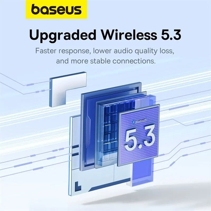Baseus Encok W2i Wireless Bluetooth 5.3 Low Latency Earbud. 