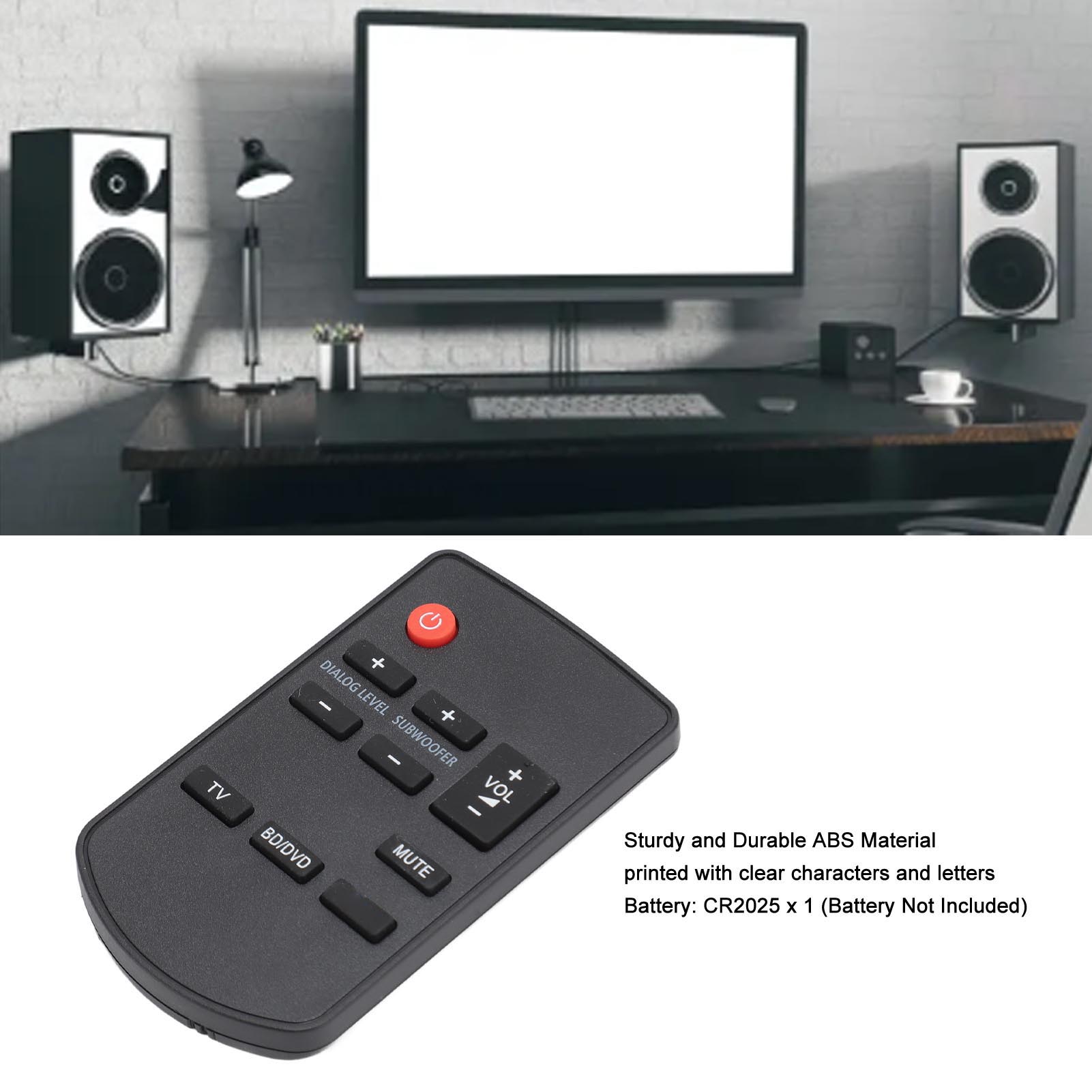 Soundbar Remote Control, Easy Access Speaker Remote Control for SC HTB20EB K Soundbar