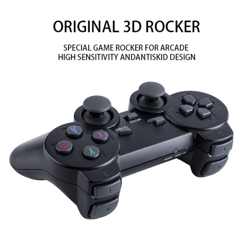 2Pcs/Lot 2.4Ghz Wireless Control Gamepad Video Game Stick Console Controller Joystick For Android TV PC BOX GAME BOX. 